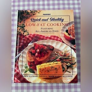 Low Fat Cooking Featuring All-American Food Cookbook